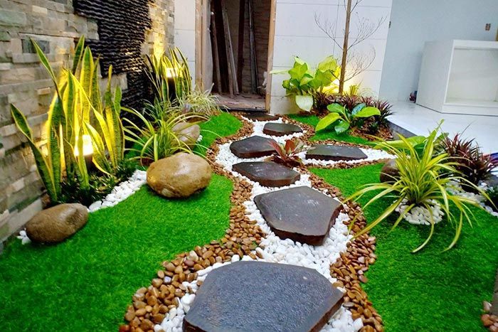 55 Mẫu tiểu cảnh sân vườn mini đẹp và những lưu ý khi thiết kế | Thiết kế  cảnh quang, Thiết kế vườn nhỏ, Thiết kế